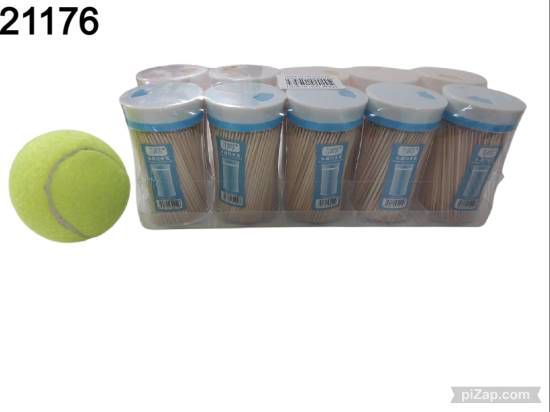Imagen de ESCARBADIENTES BAMBOO C/CONDIMENTERO 9 CM  2.25